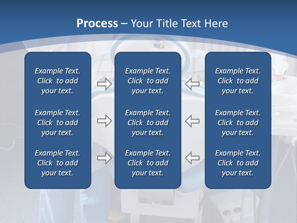 Dental Background: Work In Clinic (Operation, Tooth Replacement) PowerPoint Template