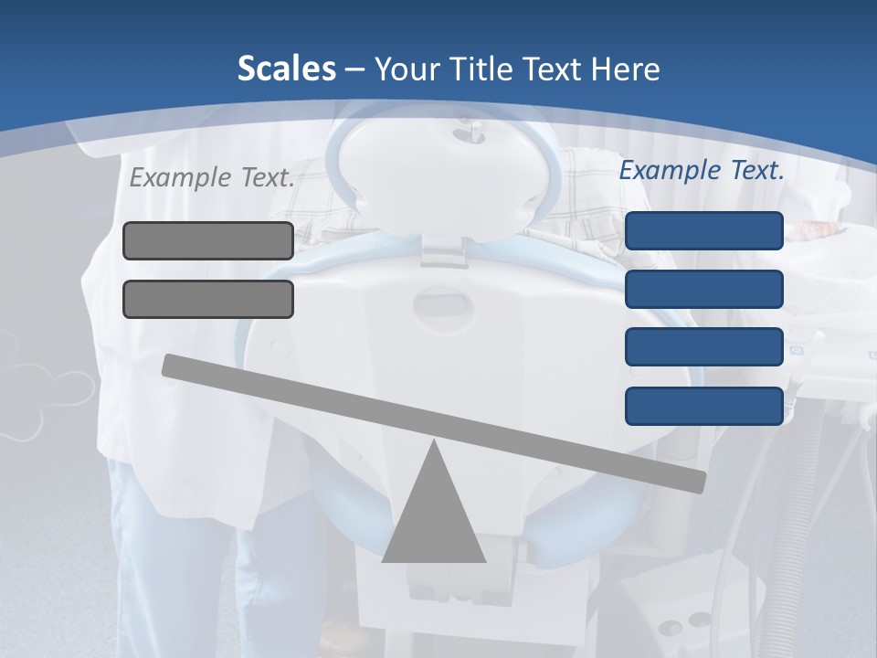 Dental Background: Work In Clinic (Operation, Tooth Replacement) PowerPoint Template