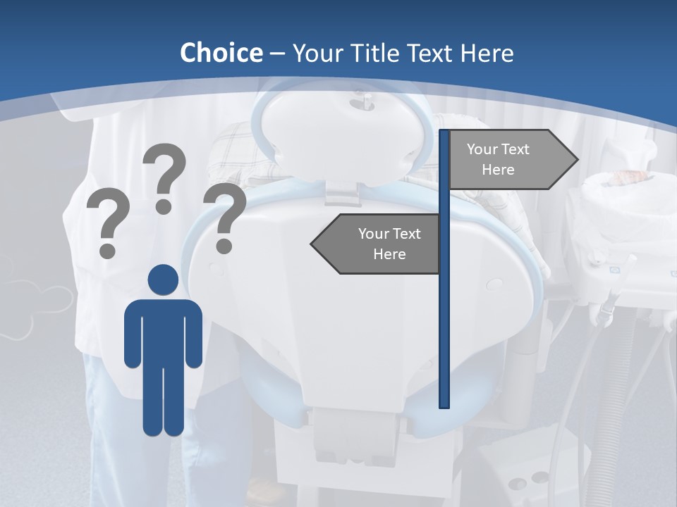 Dental Background: Work In Clinic (Operation, Tooth Replacement) PowerPoint Template
