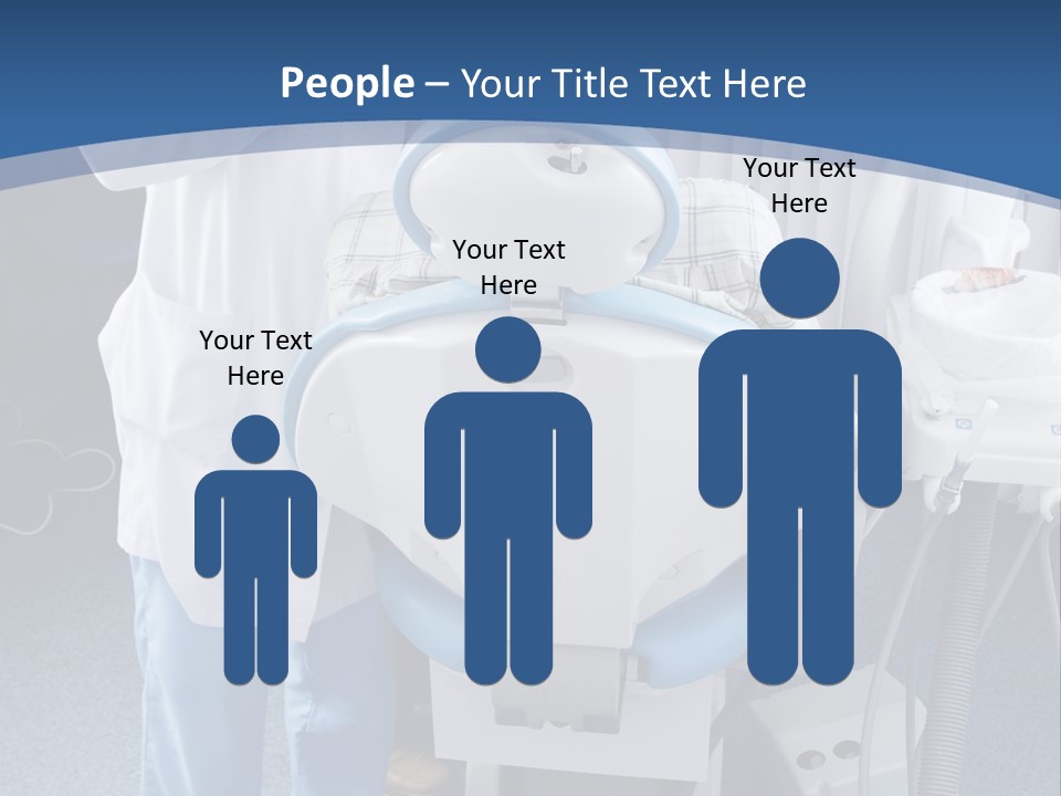 Dental Background: Work In Clinic (Operation, Tooth Replacement) PowerPoint Template