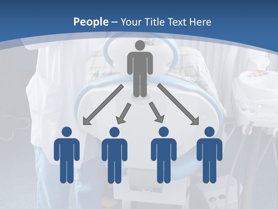 Dental Background: Work In Clinic (Operation, Tooth Replacement) PowerPoint Template