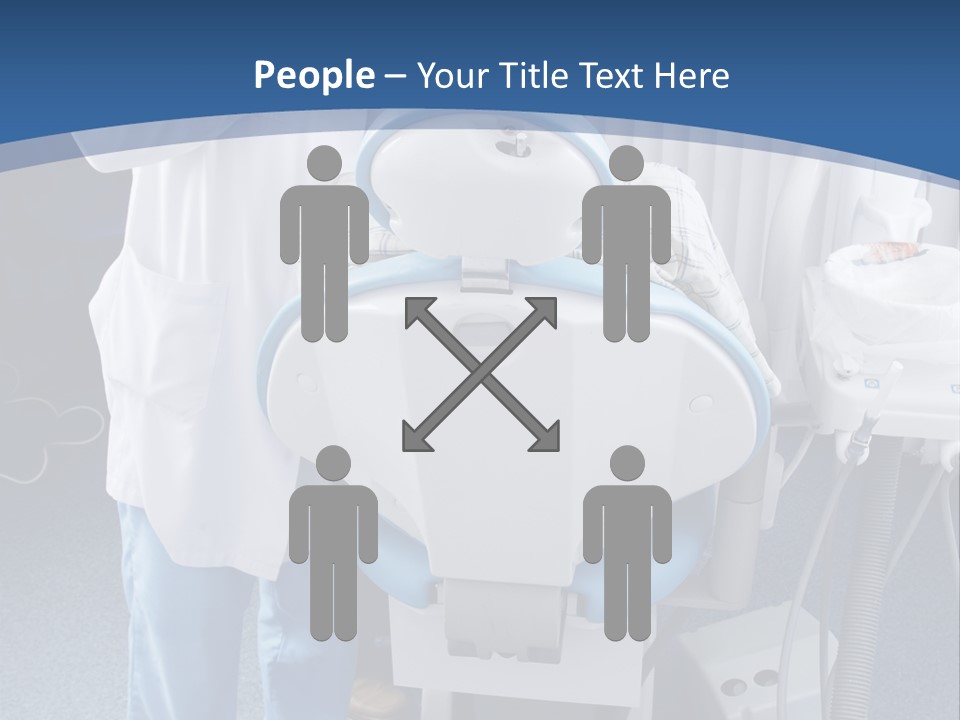 Dental Background: Work In Clinic (Operation, Tooth Replacement) PowerPoint Template