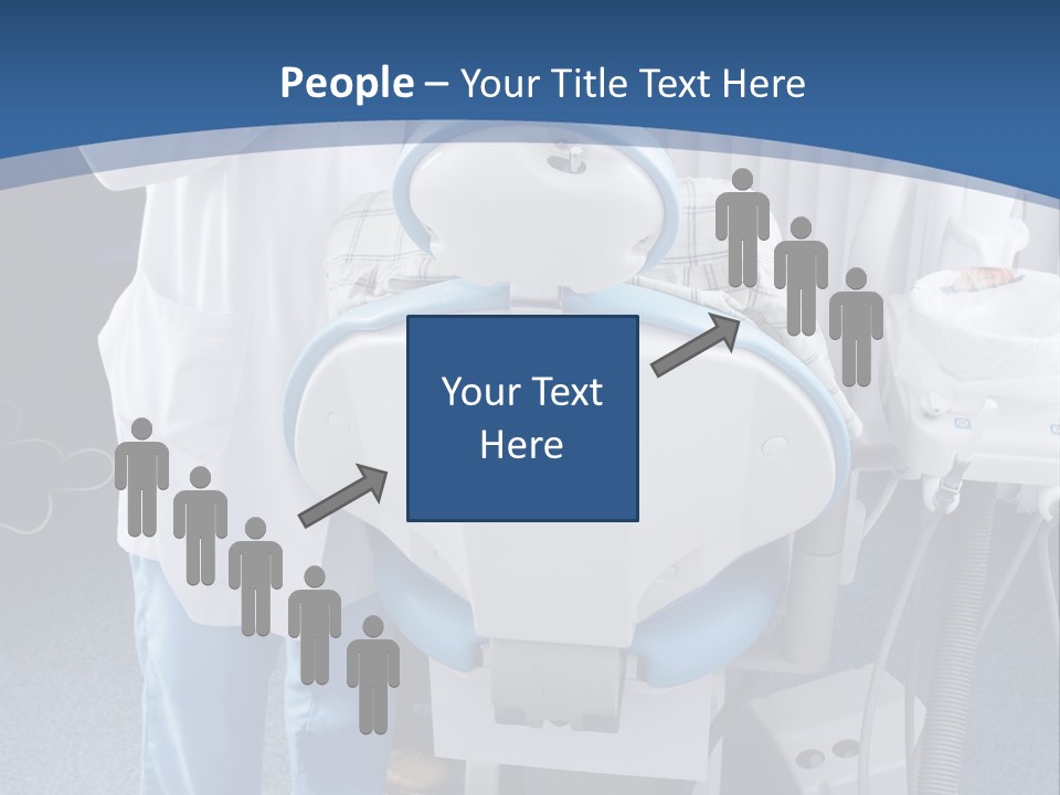 Dental Background: Work In Clinic (Operation, Tooth Replacement) PowerPoint Template