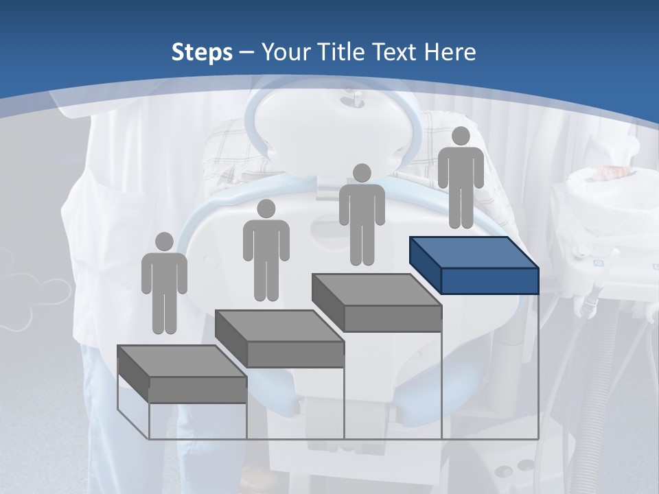 Dental Background: Work In Clinic (Operation, Tooth Replacement) PowerPoint Template