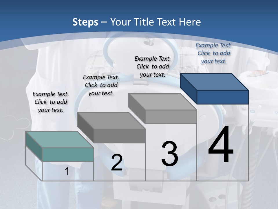 Dental Background: Work In Clinic (Operation, Tooth Replacement) PowerPoint Template