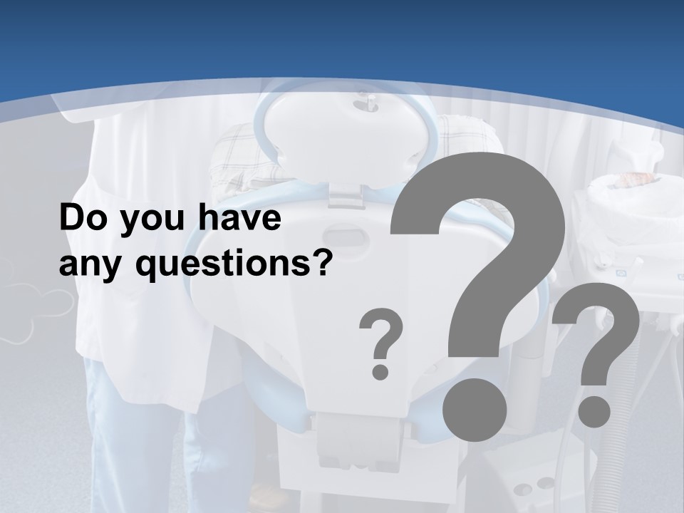 Dental Background: Work In Clinic (Operation, Tooth Replacement) PowerPoint Template