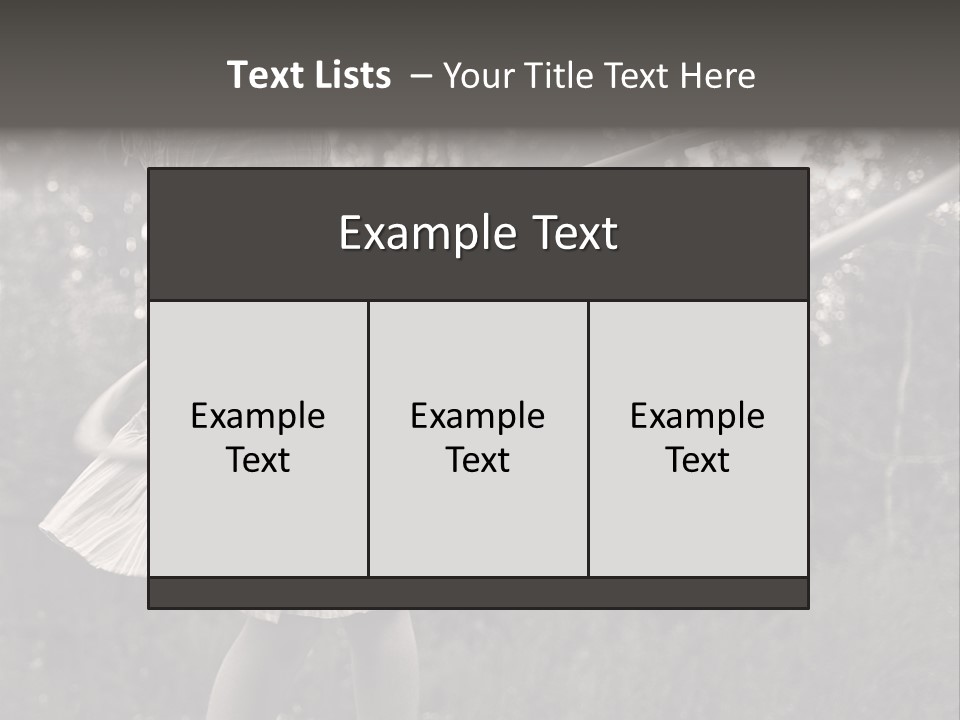 Young Girl Twirling Hula Hoop Outdoors In Sepia For Vintage Look PowerPoint Template
