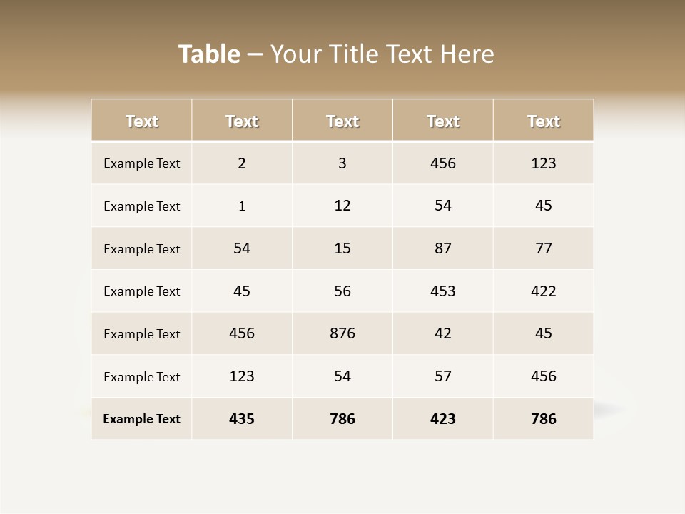 Modern Couch On White Background PowerPoint Template