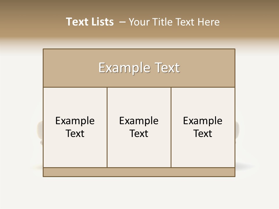 Modern Couch On White Background PowerPoint Template