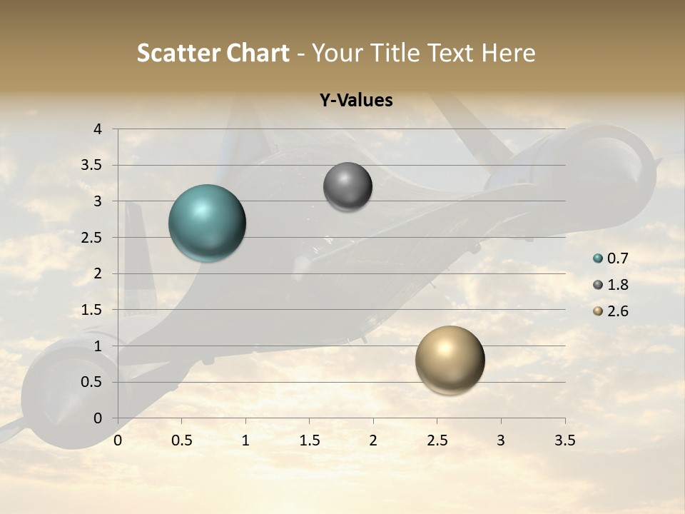 Lockhead A-12 Trainer, Taken At The California Science Center In Exposition Park, Los Angeles, Composited To A Sky Background. This Is A Variation On The Lockheed Sr-71 Blackbird. PowerPoint Template