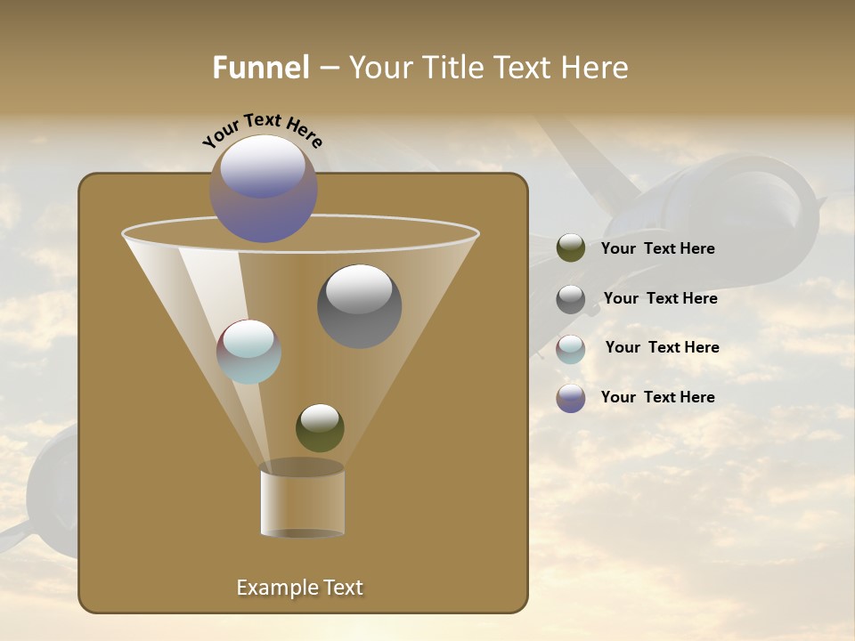 Lockhead A-12 Trainer, Taken At The California Science Center In Exposition Park, Los Angeles, Composited To A Sky Background. This Is A Variation On The Lockheed Sr-71 Blackbird. PowerPoint Template