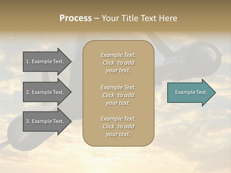 Lockhead A-12 Trainer, Taken At The California Science Center In Exposition Park, Los Angeles, Composited To A Sky Background. This Is A Variation On The Lockheed Sr-71 Blackbird. PowerPoint Template
