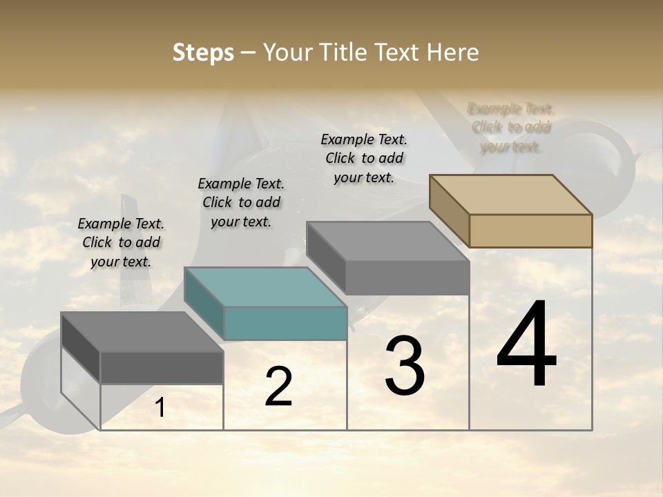 Lockhead A-12 Trainer, Taken At The California Science Center In Exposition Park, Los Angeles, Composited To A Sky Background. This Is A Variation On The Lockheed Sr-71 Blackbird. PowerPoint Template