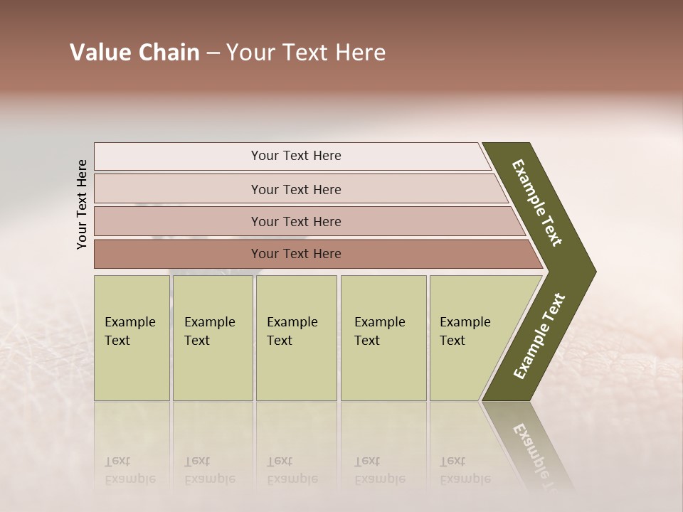 Big Nasty Fly Biting In Human Skin PowerPoint Template