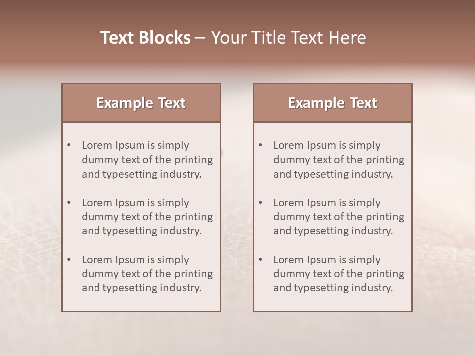Big Nasty Fly Biting In Human Skin PowerPoint Template