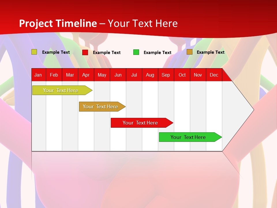 A Group Of People Holding Each Other In The Air PowerPoint Template