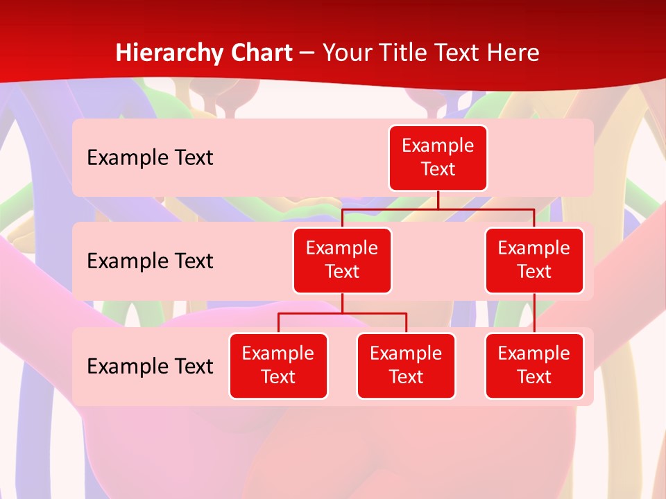 A Group Of People Holding Each Other In The Air PowerPoint Template