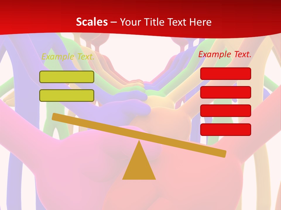 A Group Of People Holding Each Other In The Air PowerPoint Template