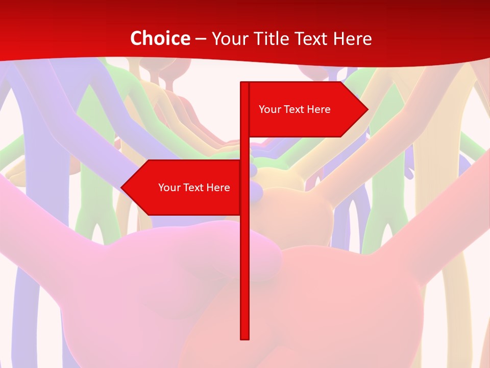 A Group Of People Holding Each Other In The Air PowerPoint Template