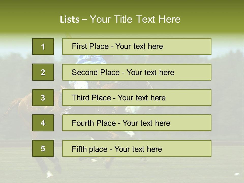 Polo PowerPoint Template
