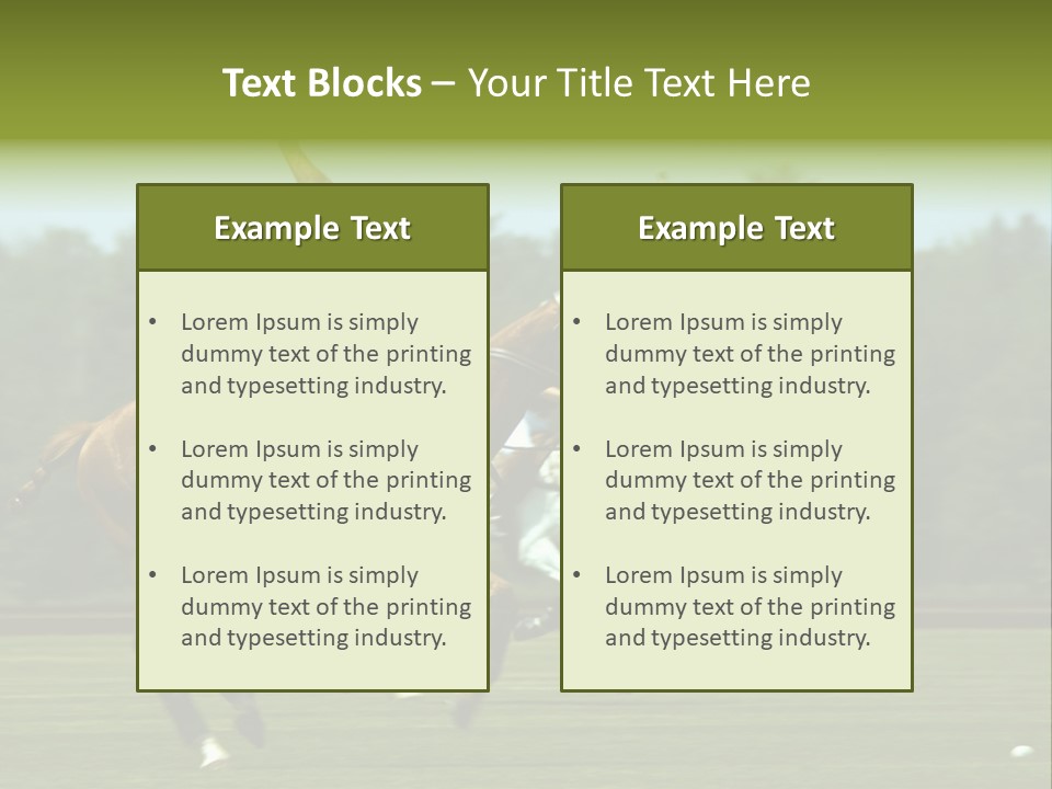 Polo PowerPoint Template