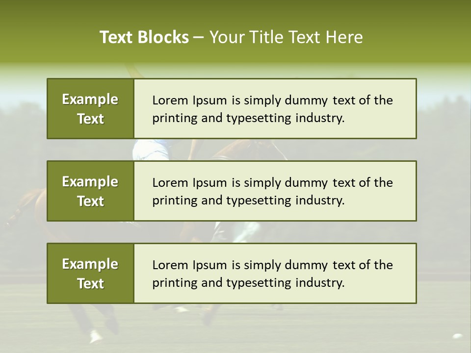 Polo PowerPoint Template