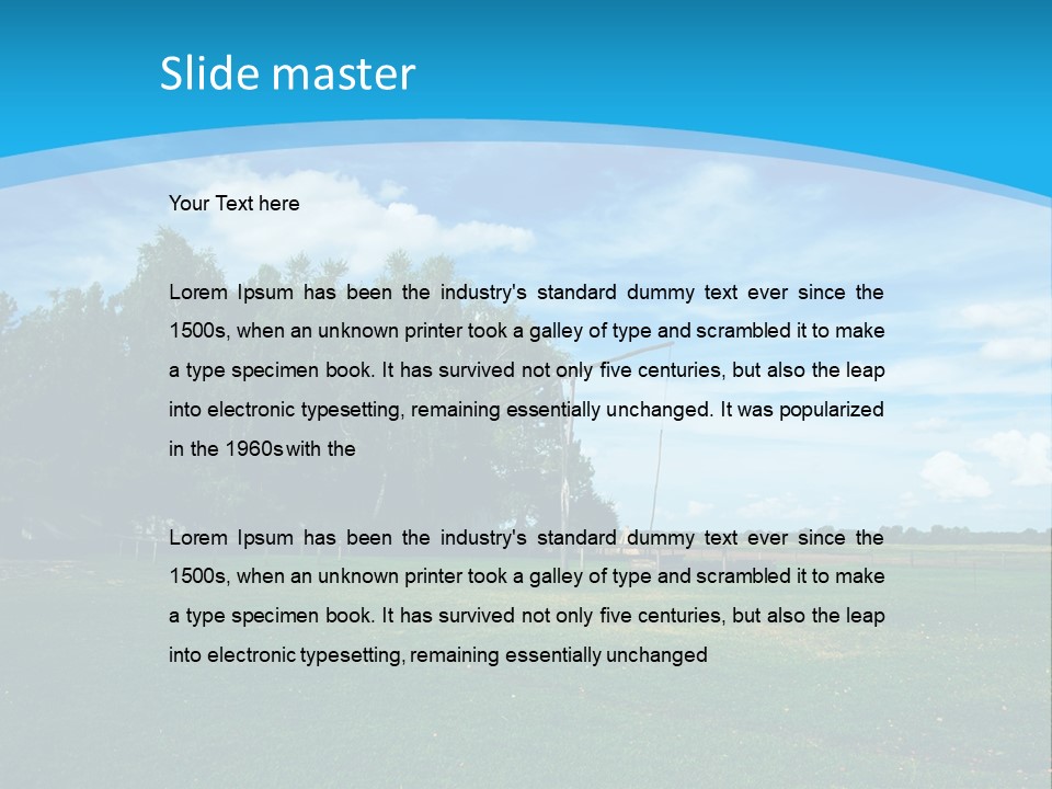 3D Render Abstract Texture Background PowerPoint Template