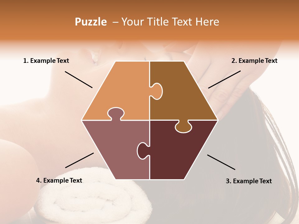 Casual Group Of College Students Smiling - Isolated Over A White Background PowerPoint Template