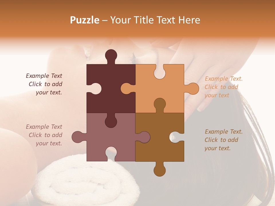 Casual Group Of College Students Smiling - Isolated Over A White Background PowerPoint Template