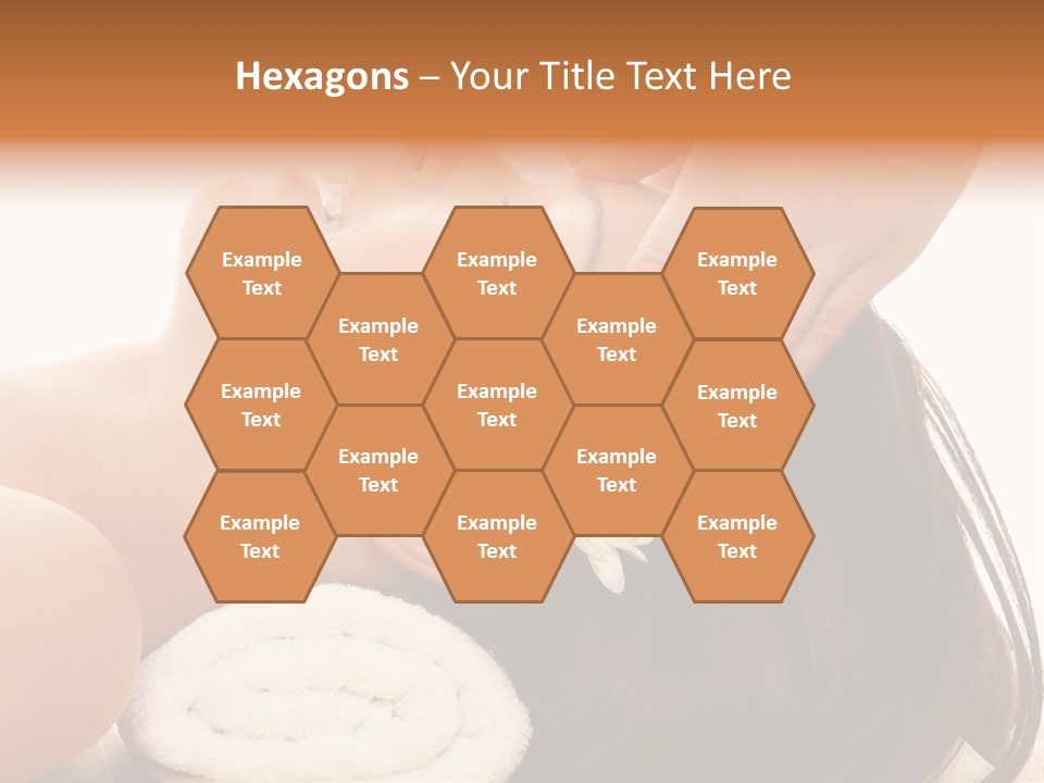 Casual Group Of College Students Smiling - Isolated Over A White Background PowerPoint Template