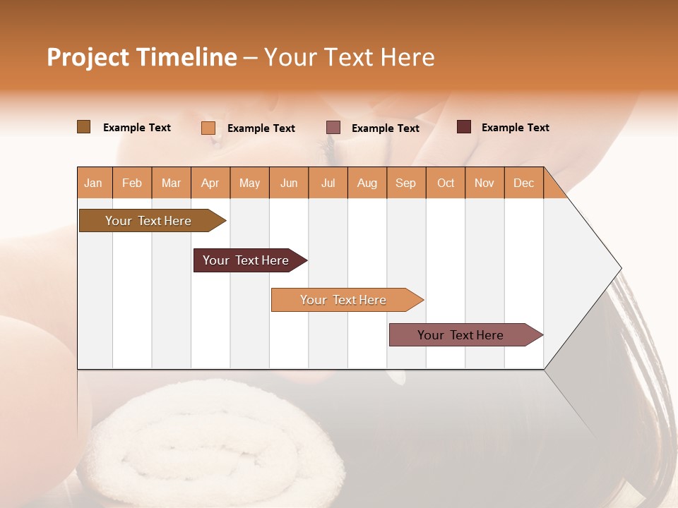 Casual Group Of College Students Smiling - Isolated Over A White Background PowerPoint Template