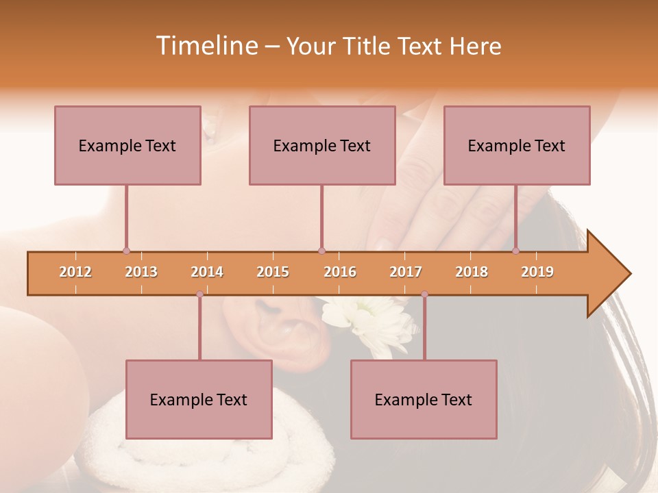 Casual Group Of College Students Smiling - Isolated Over A White Background PowerPoint Template