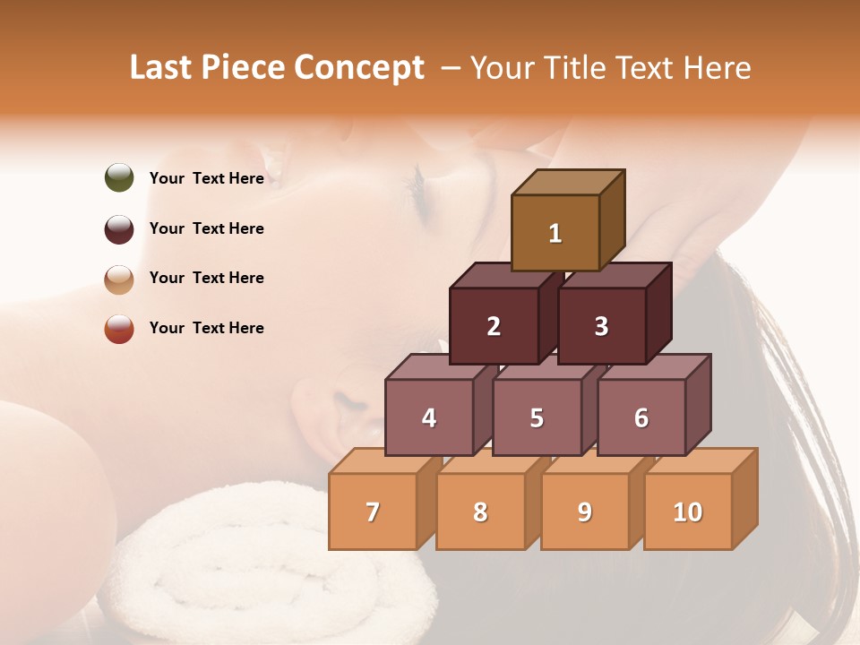 Casual Group Of College Students Smiling - Isolated Over A White Background PowerPoint Template