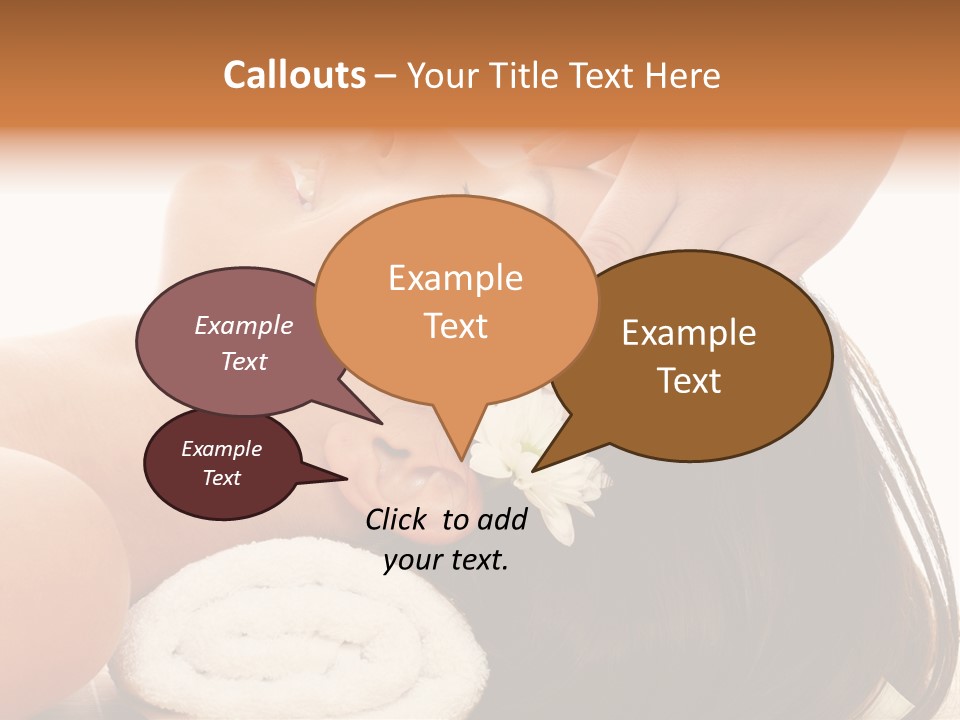 Casual Group Of College Students Smiling - Isolated Over A White Background PowerPoint Template