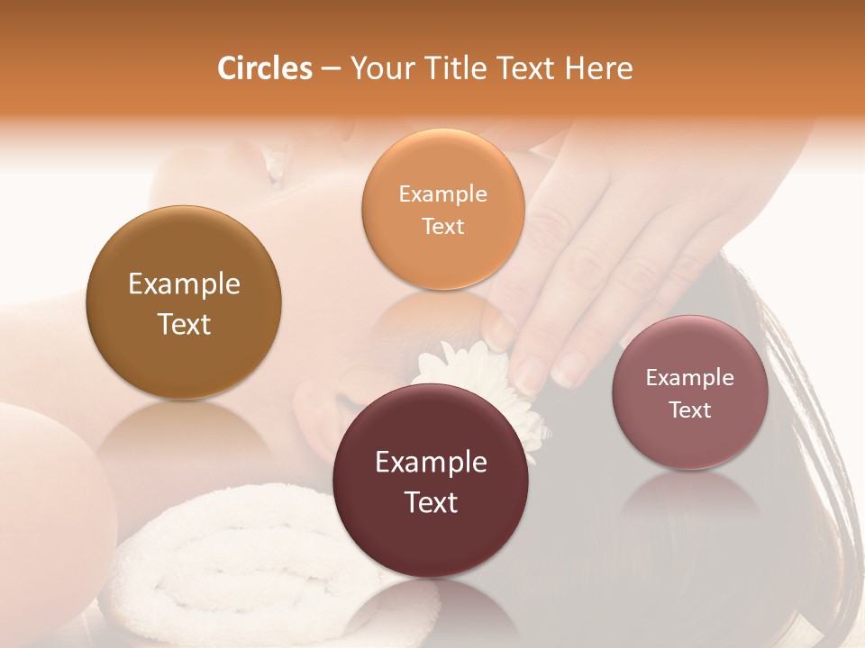 Casual Group Of College Students Smiling - Isolated Over A White Background PowerPoint Template