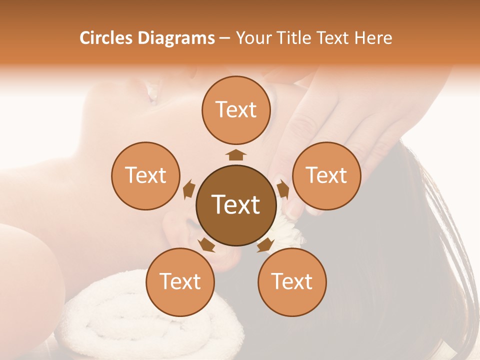 Casual Group Of College Students Smiling - Isolated Over A White Background PowerPoint Template