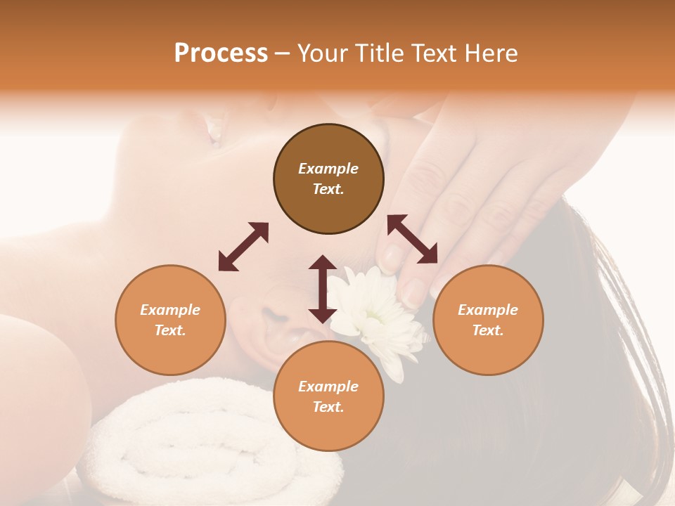 Casual Group Of College Students Smiling - Isolated Over A White Background PowerPoint Template