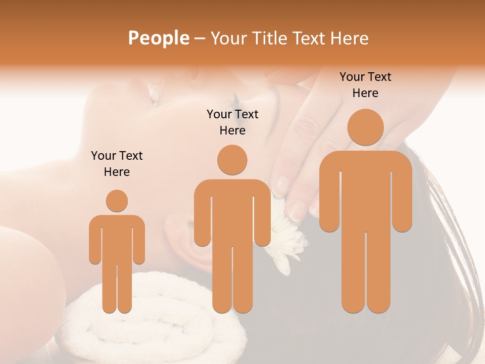 Casual Group Of College Students Smiling - Isolated Over A White Background PowerPoint Template