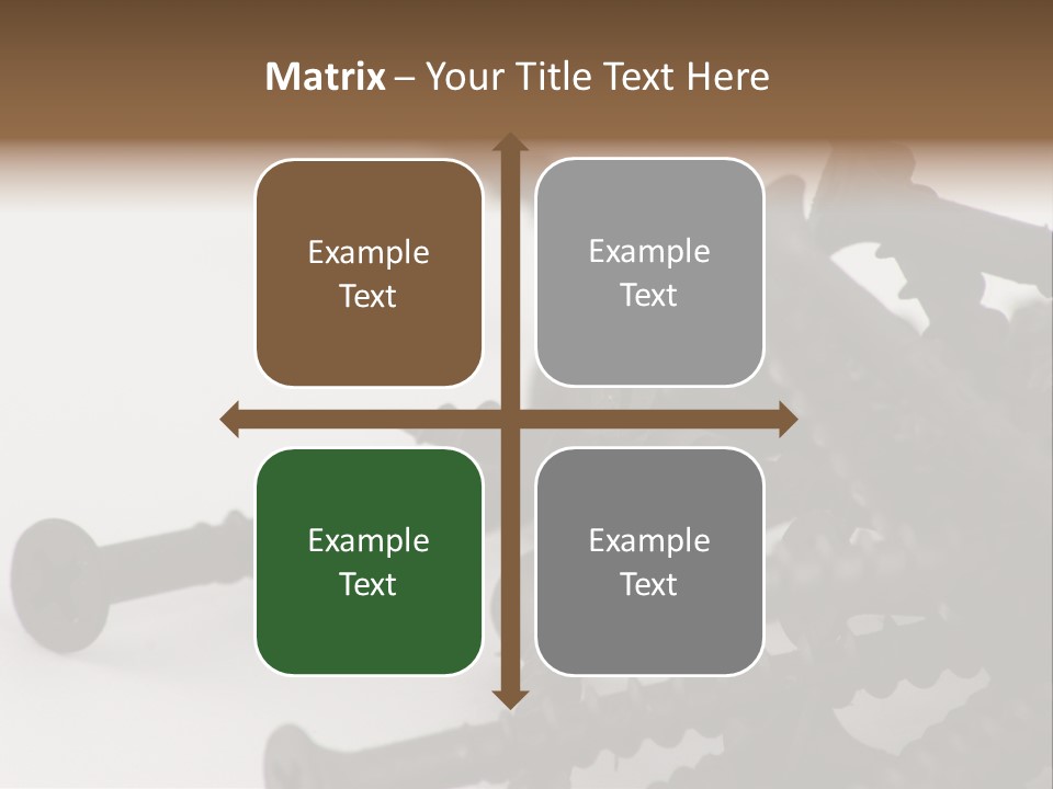 Drywall Screws PowerPoint Template