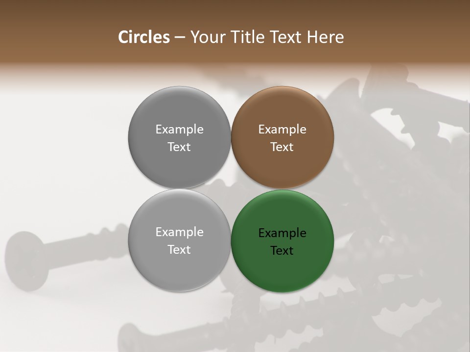 Drywall Screws PowerPoint Template