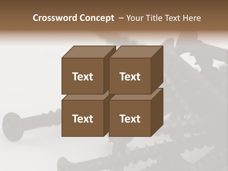 Drywall Screws PowerPoint Template