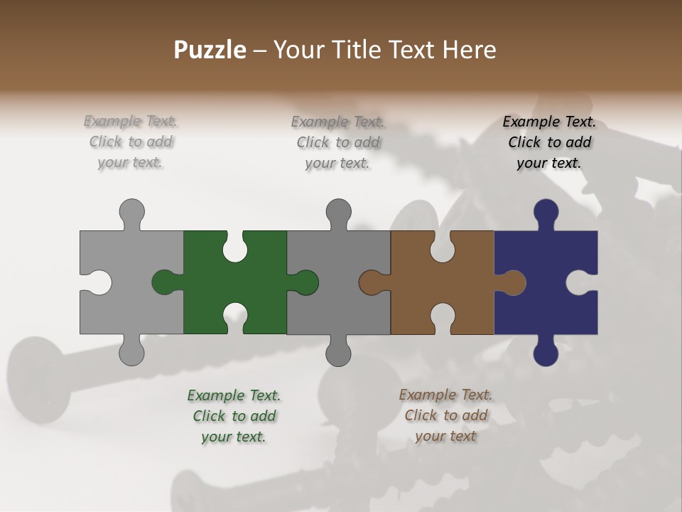 Drywall Screws PowerPoint Template