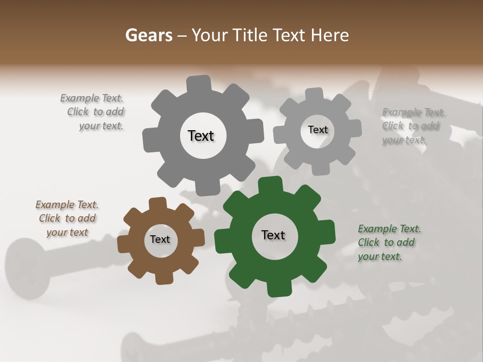 Drywall Screws PowerPoint Template