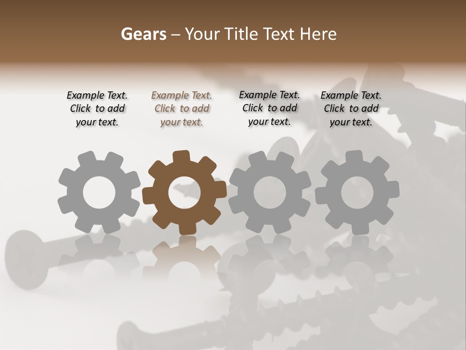 Drywall Screws PowerPoint Template