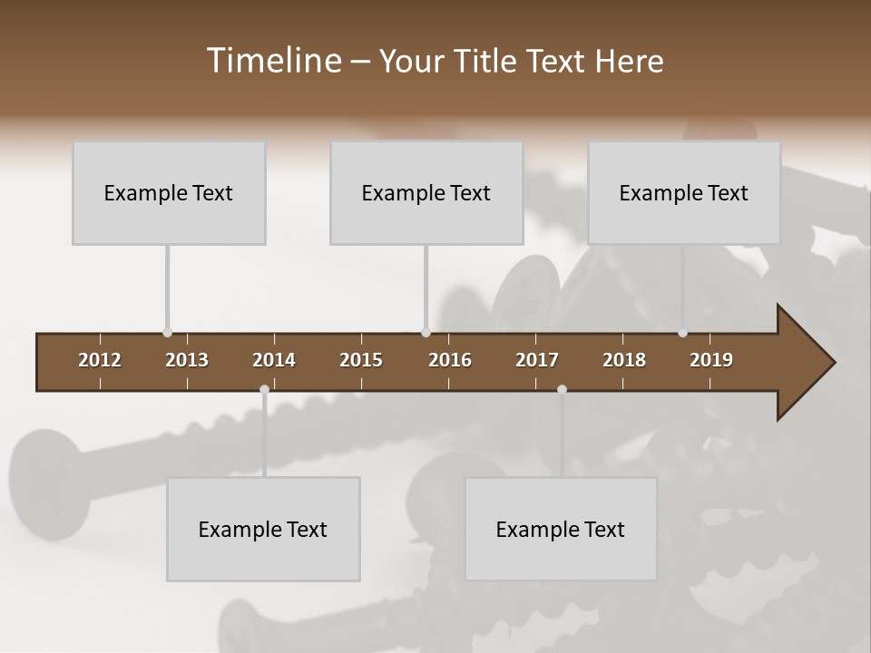 Drywall Screws PowerPoint Template