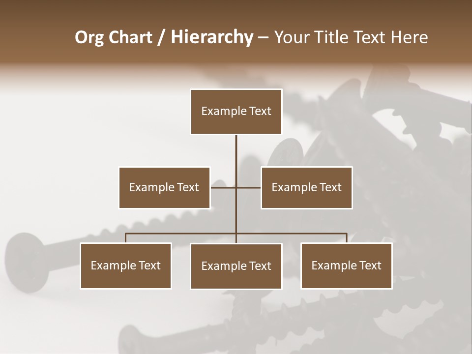 Drywall Screws PowerPoint Template