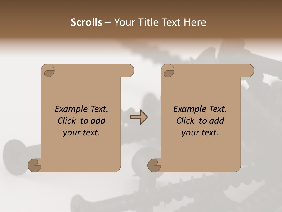 Drywall Screws PowerPoint Template