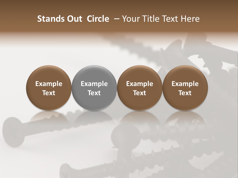 Drywall Screws PowerPoint Template
