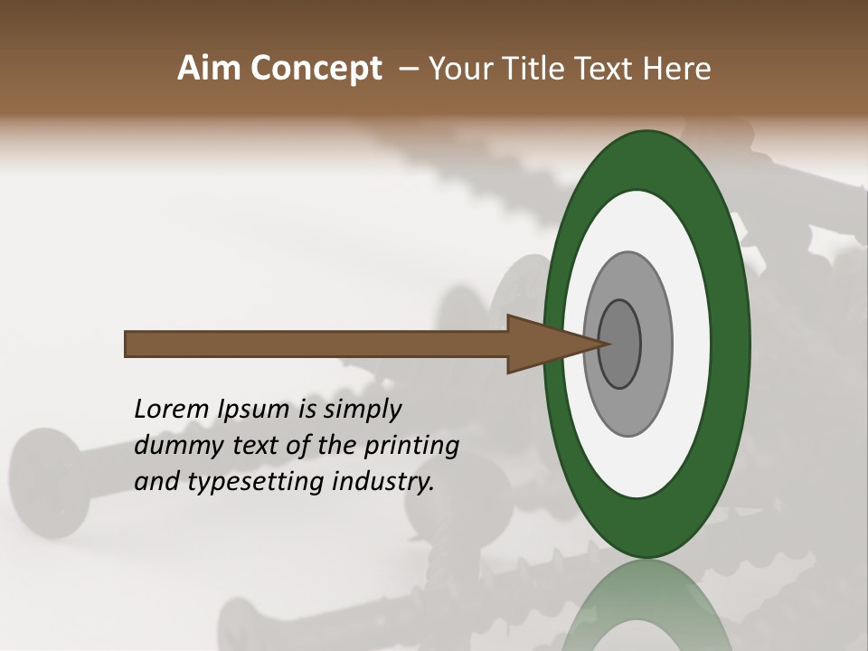 Drywall Screws PowerPoint Template