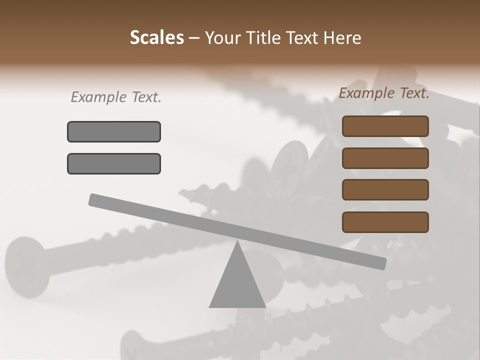 Drywall Screws PowerPoint Template